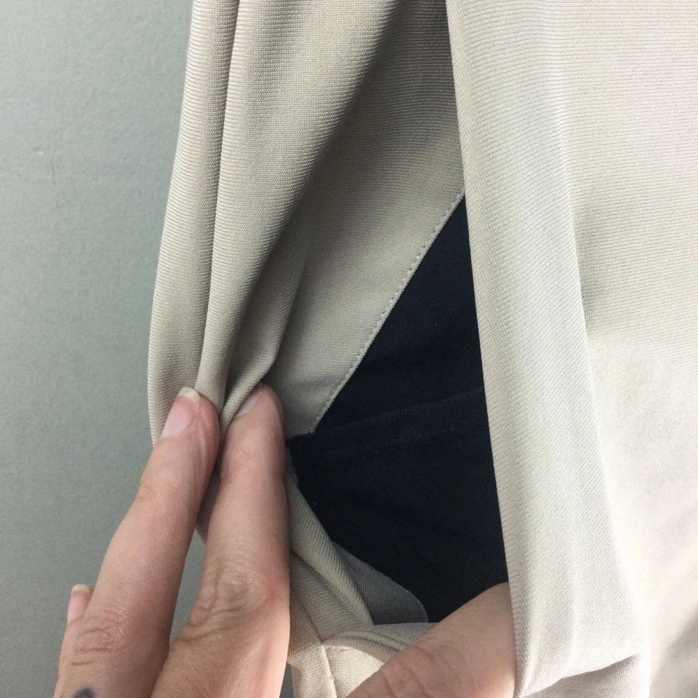 Lululemon ABC Classic Fit 28” Warpstreme Trench Khaki Trouser Size 34